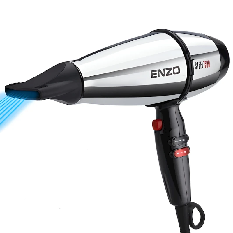 Фен Enzo Steel Pro 7500