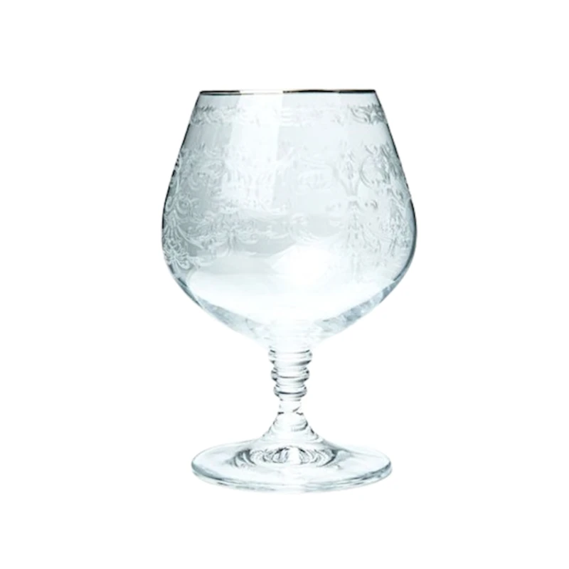 Бокал для шампанского Hom-me Baroque 104260, 400 мл, прозрачный