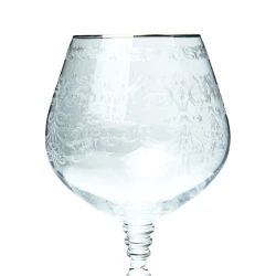 Бокал для шампанского Hom-me Baroque 104260, 400 мл, прозрачный