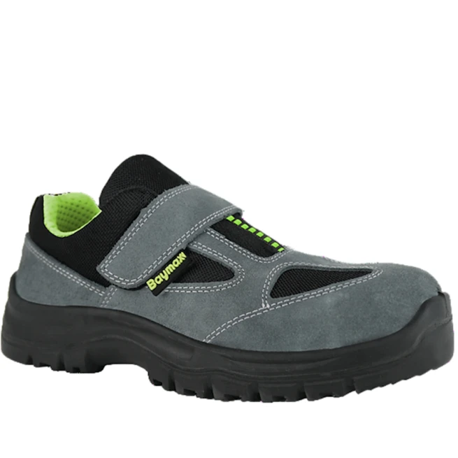 Полуботинки BAYMAX S-01, черный/серый, размер 45 Полуботинки BAYMAX S-01, черный/серый, размер 45