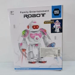 Yüngül Musiqili Robot Oyuncaqlı Uşaq Ağıllı Elektron Gəzinti Robot