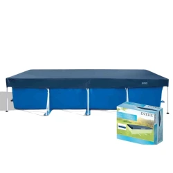 Тент для каркасного бассейна İntex X28039, 4.5x2.2 м, синий