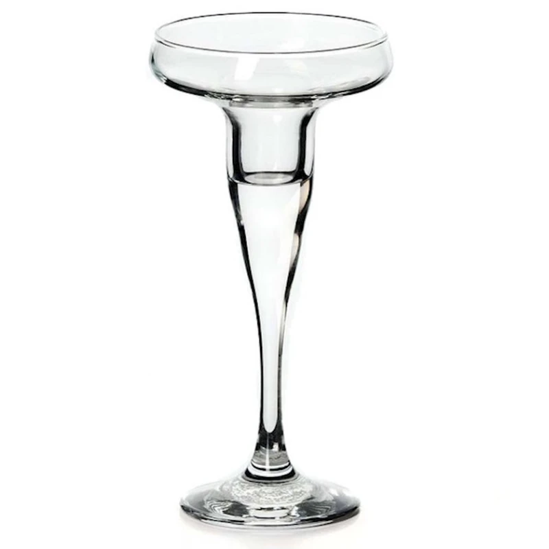 Şamdan Pasabahce 44021, 17x8 sm, şüşə, şəffaf Şamdan Pasabahce 44021, 17x8 sm, şüşə, şəffaf