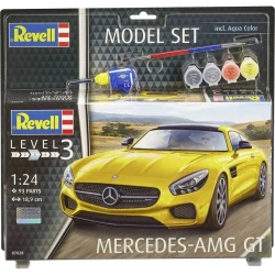 Металический конструктор Revell 67028 Mercedes-AMG GT, 93 элемента Металический конструктор Revell 67028 Mercedes-AMG GT, 93 элемента
