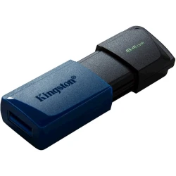 Флешка Kingston DataTraveller 64 GB USB 3.2 Gen1 DT Exodia Black Blue (DTXM/64GB)