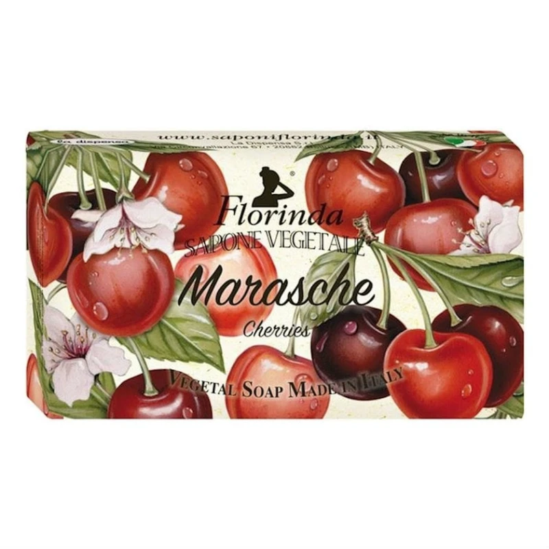 Sabun Florinda Marasca Cherry Vegetal Soap 200 q Sabun Florinda Marasca Cherry Vegetal Soap 200 q