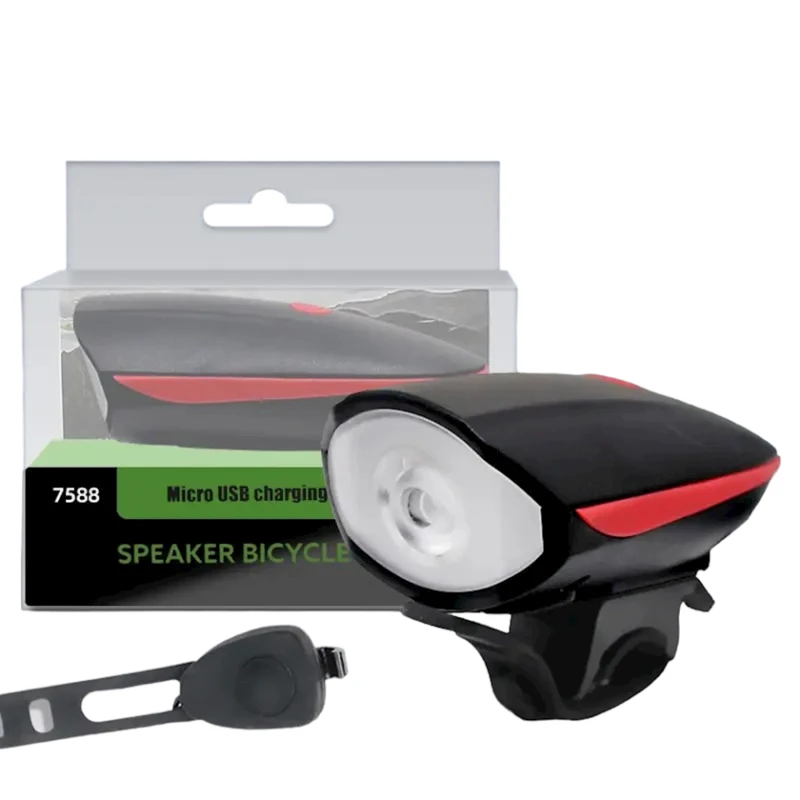 Velosiped fənəri UM001000807, plastik, qara/qırmızı Velosiped fənəri UM001000807, plastik, qara/qırmızı