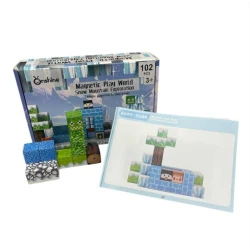 Магнитный конструктор Onshine Minecraft, 102 элемента Магнитный конструктор Onshine Minecraft, 102 элемента