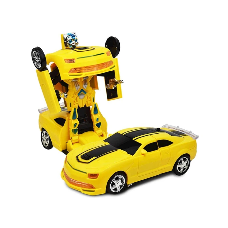 Робот-трансформер, черный/желтый, 3+ года