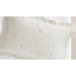 Комплект постельного белья Yataş Ramona, пике 160x220 см, простыня 100x200x35 см, наволочка 50x70 см, односпальный, хлопок/бамбук, бежевый