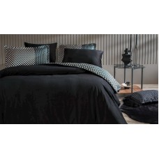 Yataq dəsti Yataş CharMe Bronte, yorğan üzü 200x220 sm, mələfə 240х260 sm, yastıq üzü 50x70 sm (4 əd), ikinəfərlik, pambıq/poliester, qara