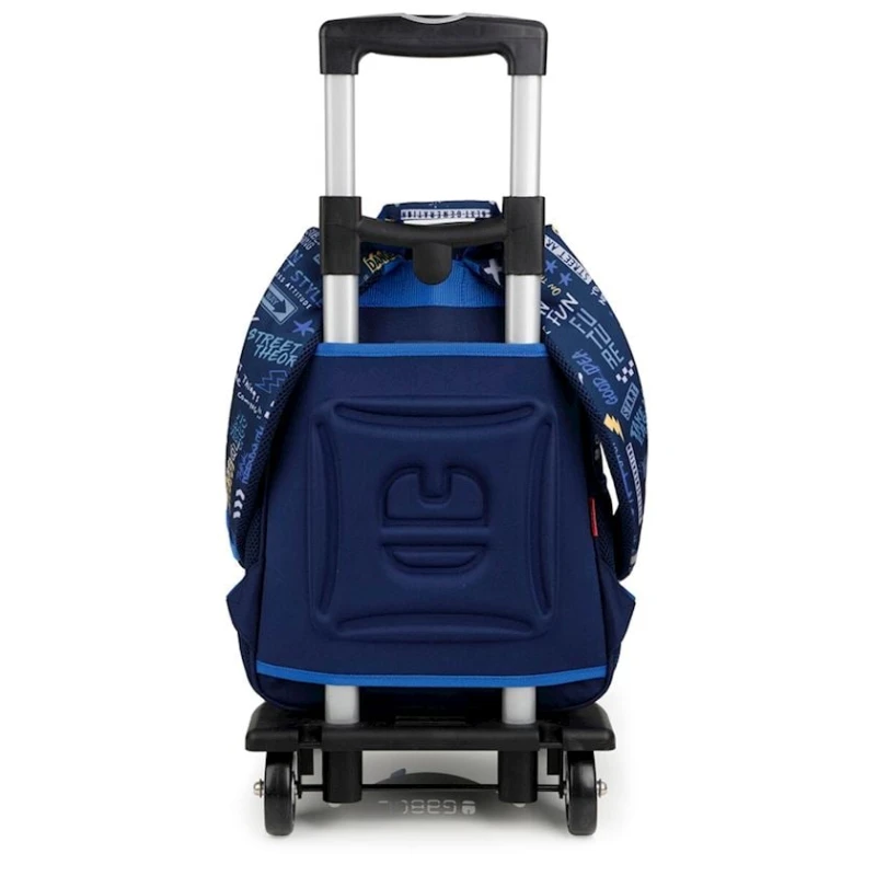 Məktəbli bel çantası Gabol Skull 235006 göy Məktəbli bel çantası Gabol Skull 235006 göy