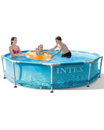 Karkaslı hovuz Intex H28225588206NP, 305x76 sm, 4485 l, mavi