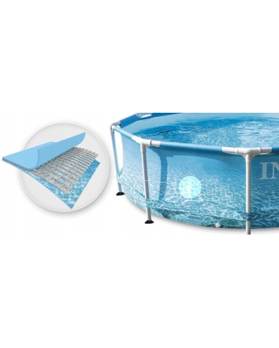 Karkaslı hovuz Intex H28225588206NP, 305x76 sm, 4485 l, mavi