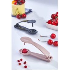 Albalı tumu çıxardan, plastik, 14 sm, çəhrayı - homestore_vm744