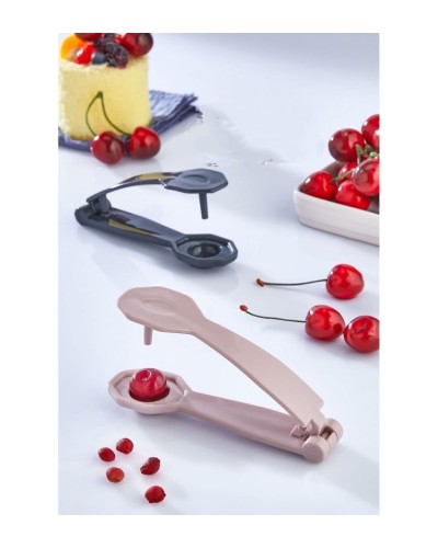 Albalı tumu çıxardan, plastik, 14 sm, çəhrayı - homestore_vm744