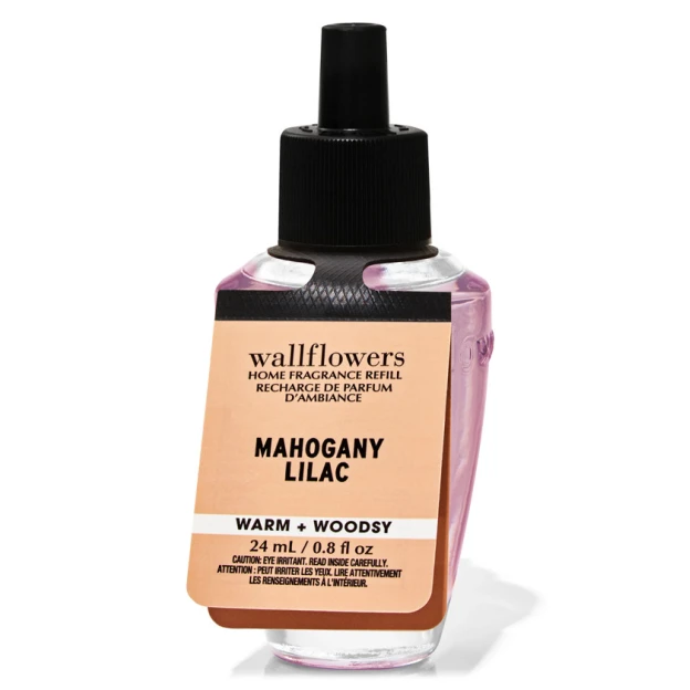 Наполнитель для ароматического диффузора Bath & Body Works Mahogany Lilac Wallflowers Fragrance 24 мл Наполнитель для ароматического диффузора Bath & Body Works Mahogany Lilac Wallflowers Fragrance 24 мл