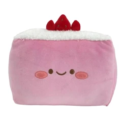 Мягкая игрушка Miniso Dessert Series Strawberry Cake, розовая, 25 см