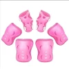 Детский набор защиты для роликов WS SA-024, розовый, 6 шт