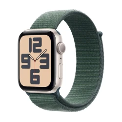 Умные часы Apple Watch SE GPS 40mm Starlight Aluminium Case with Lake Green Sport Loop