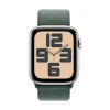 Умные часы Apple Watch SE GPS 40mm Starlight Aluminium Case with Lake Green Sport Loop