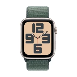 Умные часы Apple Watch SE GPS 40mm Starlight Aluminium Case with Lake Green Sport Loop