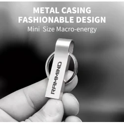 Флеш-карта RAMMIND ZHC серебристая 64 ГБ