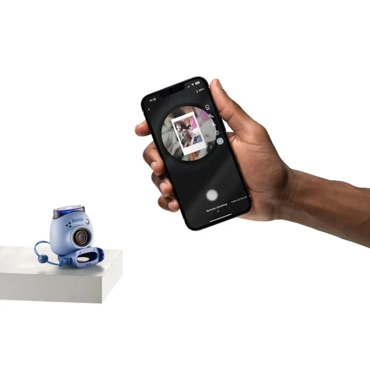 Компактная камера Fujifilm Instant Camera Instax Pal Lavender Blue Wide Angle Lens INS PAL Blue Компактная камера Fujifilm Instant Camera Instax Pal Lavender Blue Wide Angle Lens INS PAL Blue