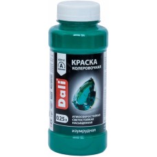 Akril kolerovka boyası Dali, izumrud, 250 ml - 4600505202631