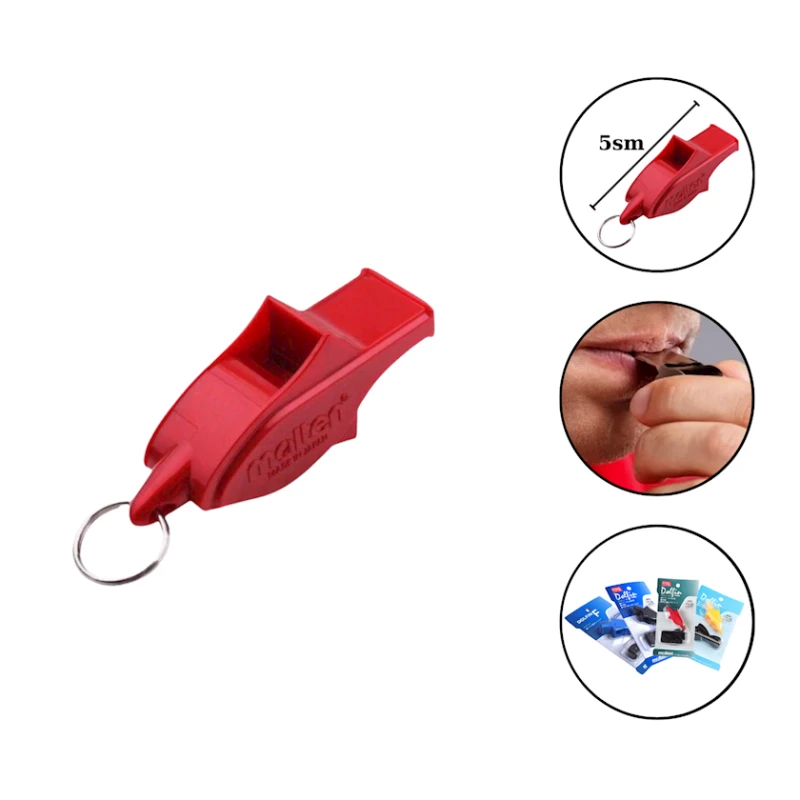 Свисток Molten 5041/1 пластик, красный, 5 см