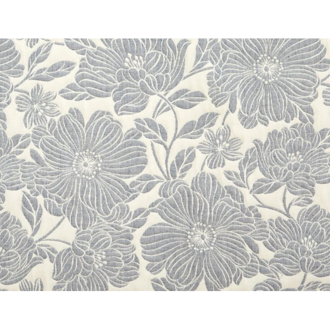 Покрывало Артпостель Танец Цветов, 240x235 см, двуспальное, жаккард/хлопок, серое Покрывало Артпостель Танец Цветов, 240x235 см, двуспальное, жаккард/хлопок, серое