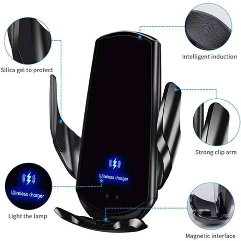 Avtomobil üçün telefon tutacağı smr270, qara