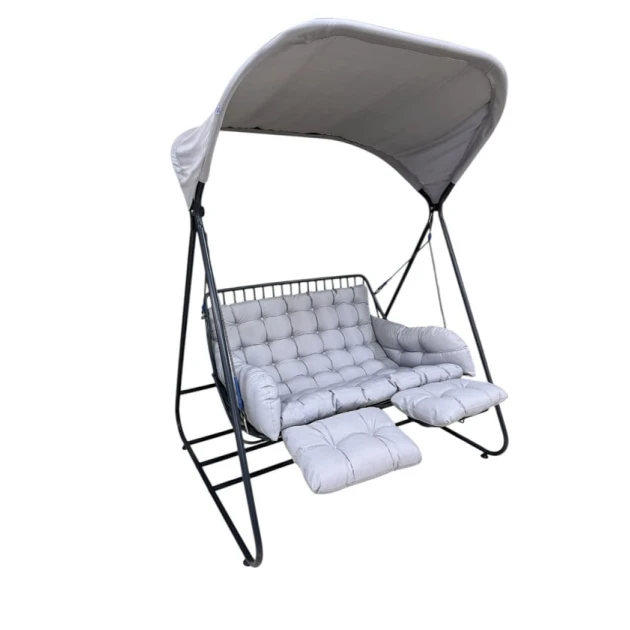 Садовые качели Formet Vegas MyGardenBaku_10006, на 2 человека, белые Садовые качели Formet Vegas MyGardenBaku_10006, на 2 человека, белые