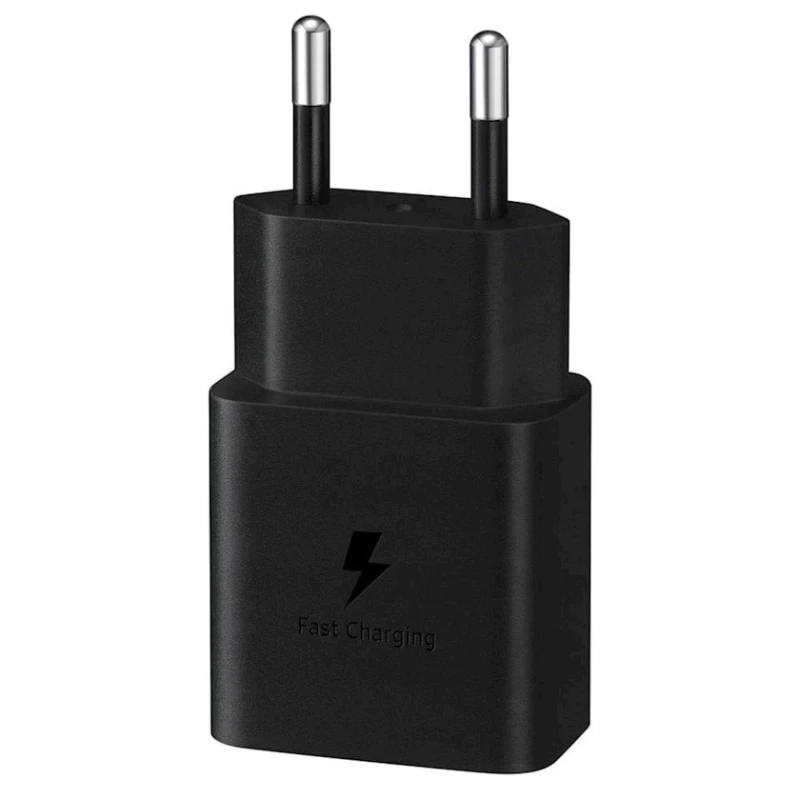 Şəbəkə enerji toplama cihazı Samsung Travel USB-C 25 W, Black