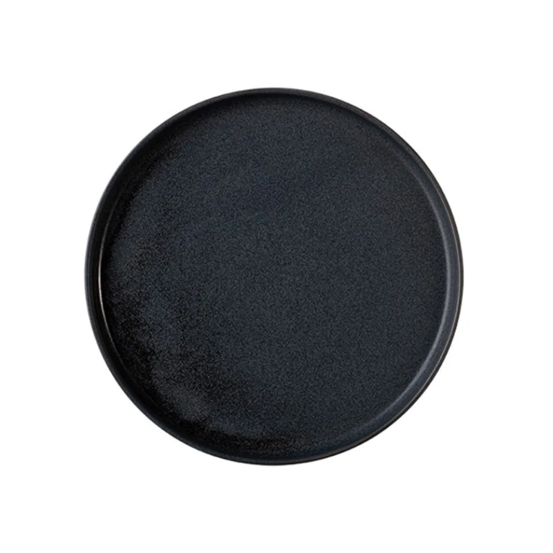 Тарелка ID-Fine Reckless Stolt, фарфор, серая, 25.5 см Тарелка ID-Fine Reckless Stolt, фарфор, серая, 25.5 см