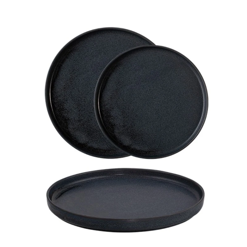 Тарелка ID-Fine Reckless Stolt, фарфор, серая, 25.5 см Тарелка ID-Fine Reckless Stolt, фарфор, серая, 25.5 см