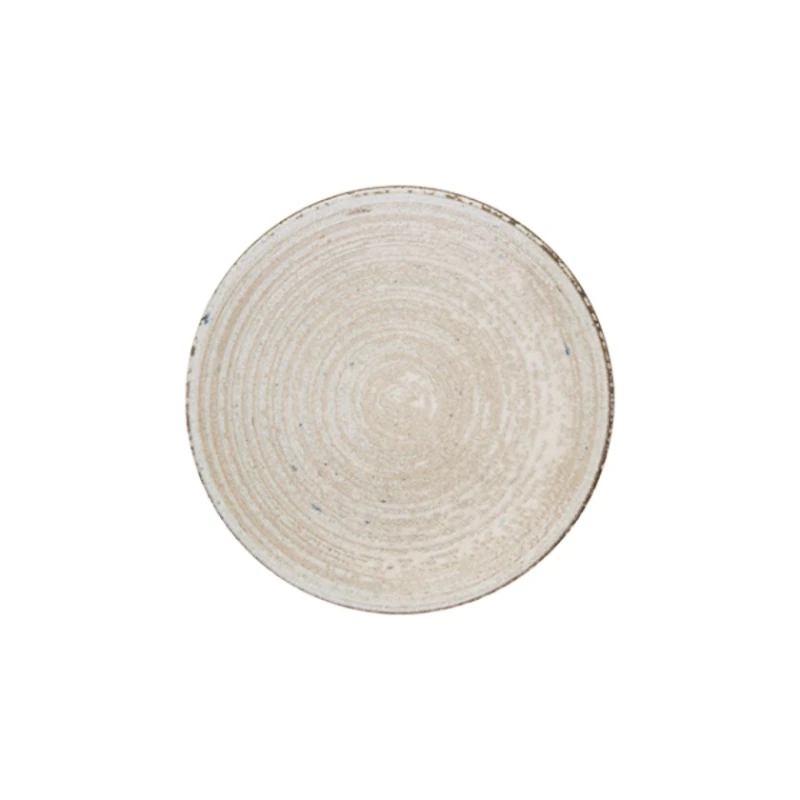 Тарелка ID-Fine Mocha Lona, фарфор, бежевая, 21 см