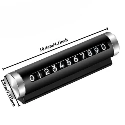 Müvəqqəti parkinq işarəsi əlaqə məlumatı üçün, paslanmayan polad, məhsul çeşiddə