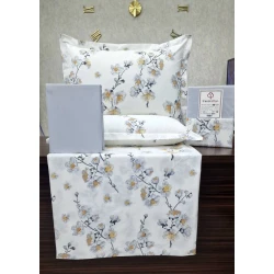 Комплект постельного белья Trend Cotton 00004493, пододеяльник 200x220 см, простыня 240x260 см, 2 наволочки 50x70 см, двуспальный, хлопок, разноцветный