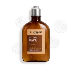 Duş üçün gel və şampun L'Occitane Eau des Baux 250 ml