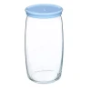 Банка для хранения Pasabahce Cesni, 1500 мл, стекло/пластик, прозрачный/голубой
