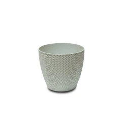 Горшок для растений Serinova Sümela, белый, 14x12.5 см