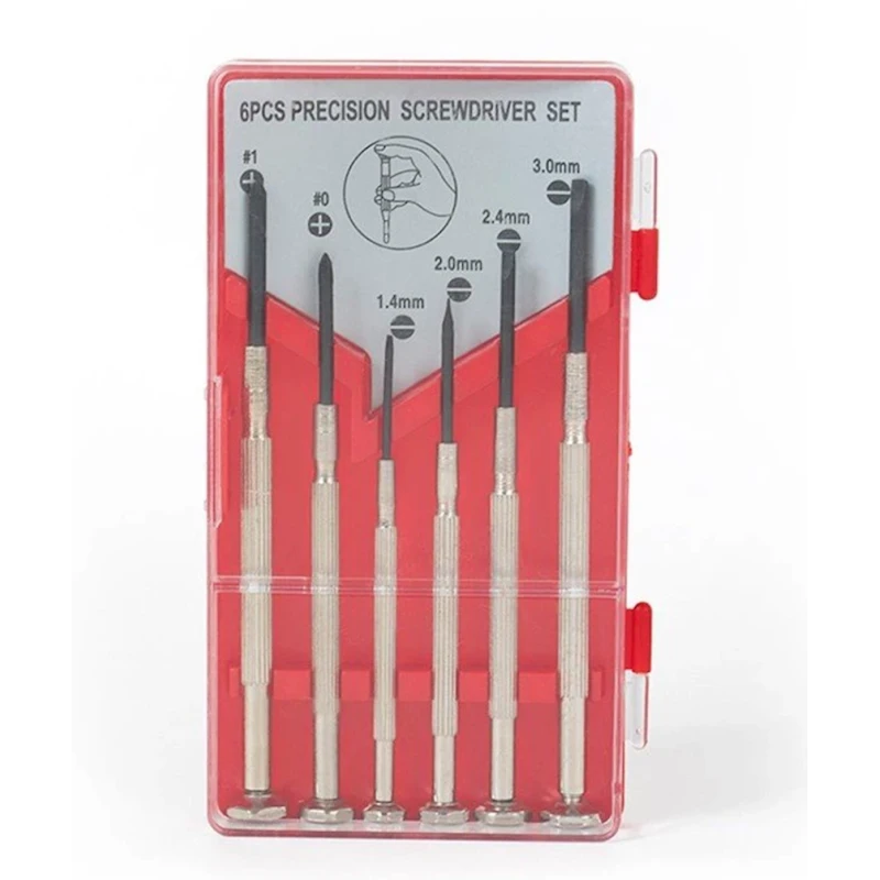 Набор отвёрток для точных работ Workpro WP200508, CR-V, 6 шт