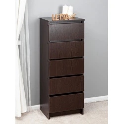 Komod, 106x35x40 sm, LDSP, qəhvəyi.