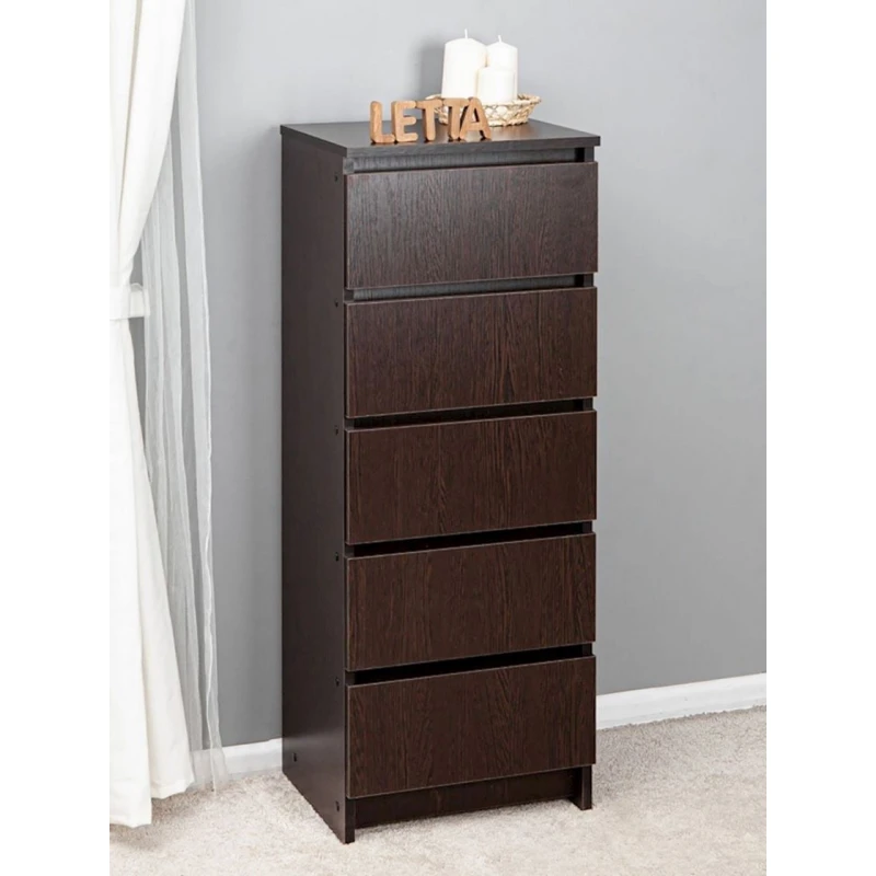 Komod, 106x35x40 sm, LDSP, qəhvəyi.