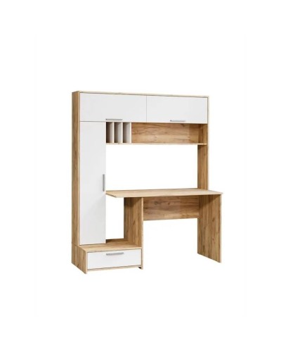 Yazı masası 3563_M2StolFullBagsWhvot Ağ/Votan, LDSP, 180x60x150 sm