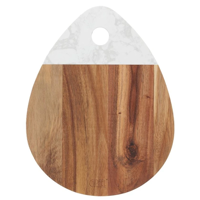 Разделочная доска Gipfel Athens 52031, 32x25x1.3 см, мрамор/дерево Разделочная доска Gipfel Athens 52031, 32x25x1.3 см, мрамор/дерево