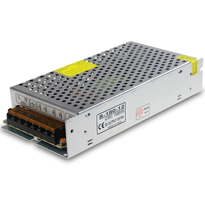 Блок питания для камеры видеонаблюдения 12V 15A