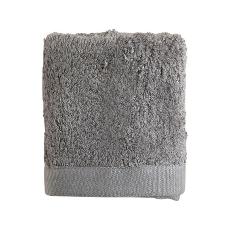 Полотенце для рук TZE-143, 30x50 см, хлопок/бамбук, серый, 1 шт