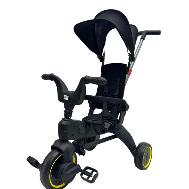 Üçtəkərli uşaq velosipedi 208447-220, qara